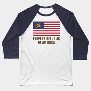 People's Republic of America Baseball T-Shirt